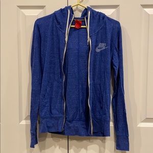 Blue Nike Zip-Up